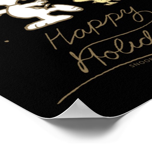 Peanuts Winter Skating Poster (Hoek)