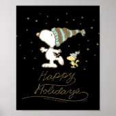 Peanuts Winter Skating Poster (Voorkant)