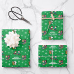 Peanuts | Winter Sleding Fun Patroon Inpakpapier Vel<br><div class="desc">Wikkel dat speciale cadeau in met deze leuke Peanuts Christmas cadeauverpakking. Aanpassen door een bericht en jouw namen toe te voegen.</div>