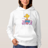 Peanuts | Woodstock Bloemen Hoodie (Voorkant)
