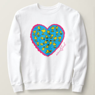Peanuts Woodstock Blue Heart Trui
