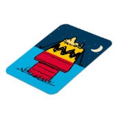 Peanuts | Woodstock Camping Half & Half Magneet (Linkerzijde)