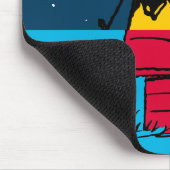 Peanuts | Woodstock Camping Half & Half Muismat (Hoek)