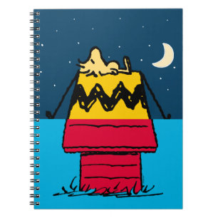 Peanuts   Woodstock Camping Half & Half Notitieboek