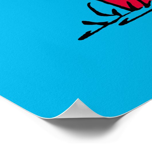 Peanuts | Woodstock Camping Half & Half Poster (Hoek)