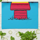 Peanuts | Woodstock Camping Half & Half Theedoek (Gevouwen)