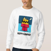 Peanuts | Woodstock Camping Half & Half Trui (Voorkant)