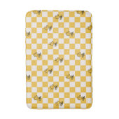 Peanuts | Woodstock Geruite vlag Badmat (Voorkant Verticaal)