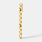 Peanuts | Woodstock Geruite Vlag iPhone 15 Case (Rechterkant)