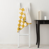 Peanuts | Woodstock Geruite vlag Sherpa Deken (In situ)