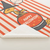 Peanuts |  Woodstock Heksenstrepen Sherpa Deken (3/4)