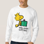 Peanuts | Woodstock Kerstcadeau Trui (Voorkant)