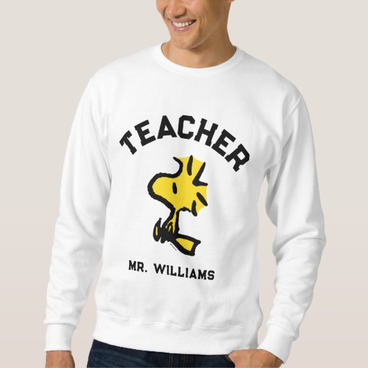 Peanuts | Woodstock Looking Ahead Teacher Trui (Voorkant)