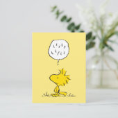 Peanuts | Woodstock-luidsprekers Briefkaart (Staand voorkant)