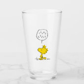 Peanuts | Woodstock-luidsprekers Glas (Voorkant)