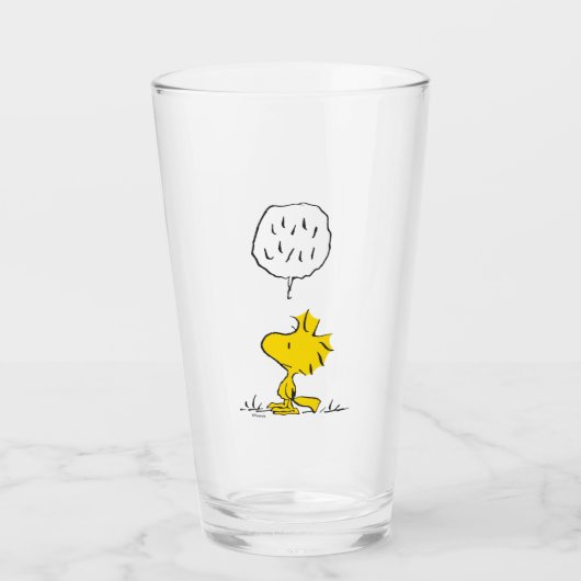 Peanuts | Woodstock-luidsprekers Glas (Voorkant)