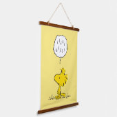 Peanuts | Woodstock-luidsprekers Hangend Wandkleed (Gebogen)