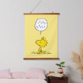 Peanuts | Woodstock-luidsprekers Hangend Wandkleed (Slaapkamer)