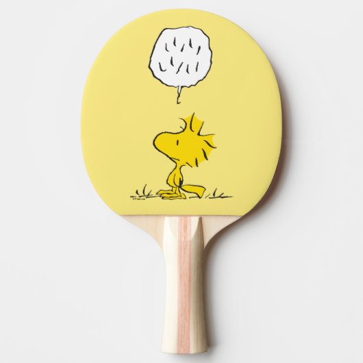Peanuts | Woodstock-luidsprekers Tafeltennisbatje (Voorkant)