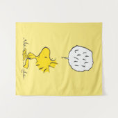 Peanuts | Woodstock-luidsprekers Wandkleed (Voorkant (horizontaal))
