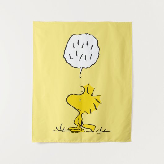 Peanuts | Woodstock-luidsprekers Wandkleed (Voorkant)