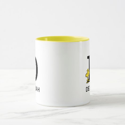 Peanuts | Woodstock Naam & Monogram D Mok (Midden)