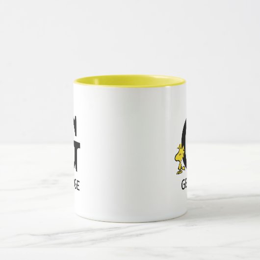 Peanuts | Woodstock Naam & Monogram G Mok (Midden)