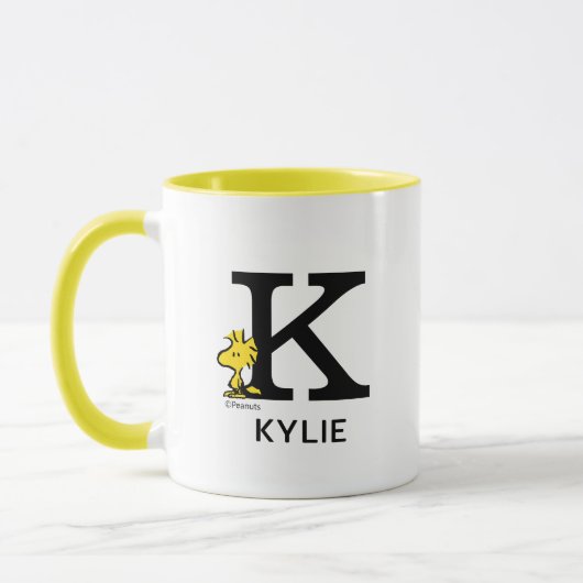 Peanuts | Woodstock Naam & Monogram K Mok (Links)