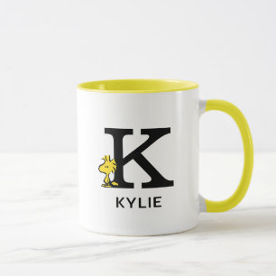Peanuts Woodstock Naam & Monogram K Mok
