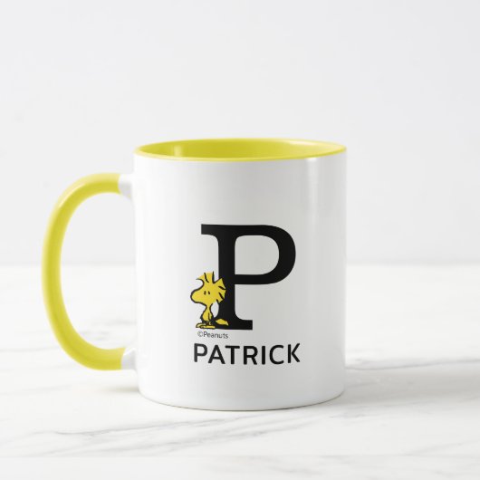 Peanuts | Woodstock Naam & Monogram P Mok (Links)