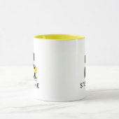 Peanuts | Woodstock Naam & Monogram S Mok (Midden)