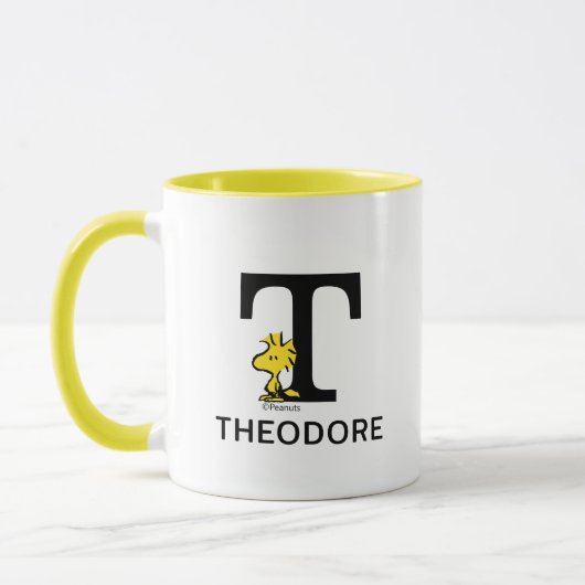 Peanuts | Woodstock Naam & Monogram T Mok (Links)