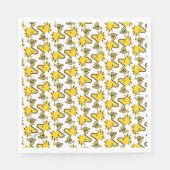 Peanuts | Woodstock Patroon Servet (Voorkant)