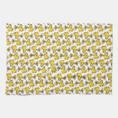 Peanuts | Woodstock Patroon Theedoek (Horizontaal)