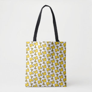 Peanuts Woodstock Patroon Tote Bag