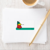 Peanuts | Woodstock Puffy Winterjas Gift Label (Insitu)