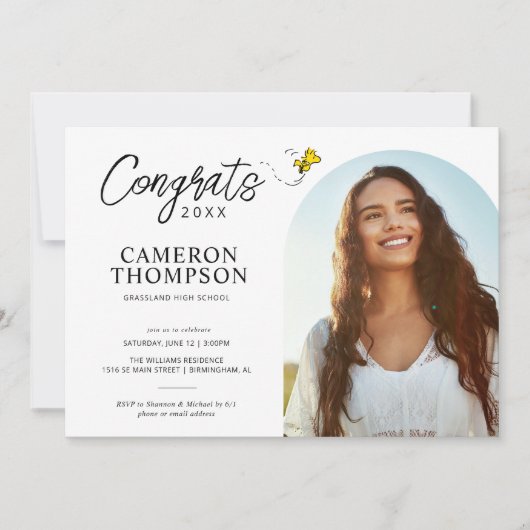 Peanuts Woodstock | Schoolstudiegroep Kaart (Voorkant)