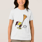 Peanuts | Woodstock Sinterklaas Tri-Blend Shirt (Voorkant)