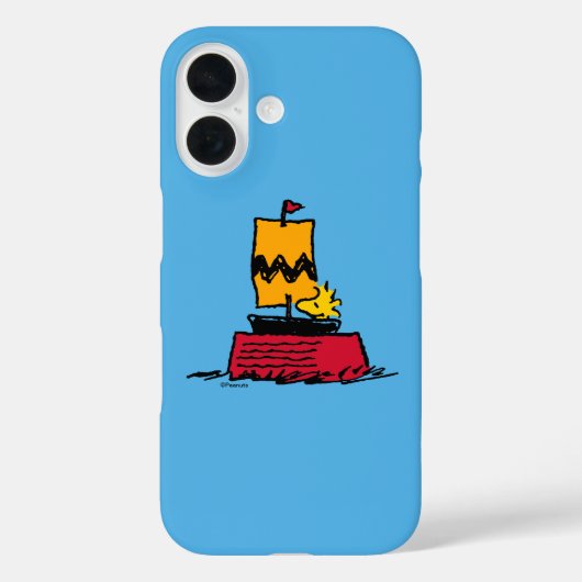 Peanuts | Woodstock Snoopy Dish Zeilboot Case-Mate iPhone Case (Achterkant)