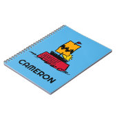 Peanuts | Woodstock Snoopy Dish Zeilboot Notitieboek (Linkerzijde)