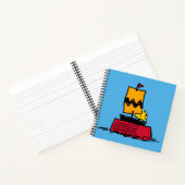 Peanuts | Woodstock Snoopy Dish Zeilboot Notitieboek (Binnen)