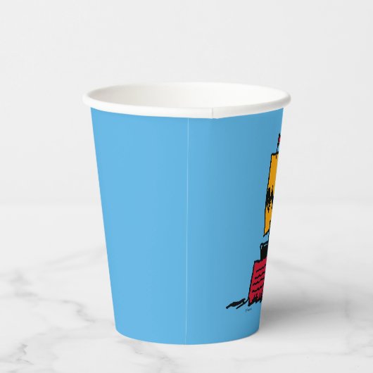 Peanuts | Woodstock Snoopy Dish Zeilboot Papieren Bekers (Rechts)