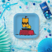 Peanuts | Woodstock Snoopy Dish Zeilboot Papieren Bordje (Feest)