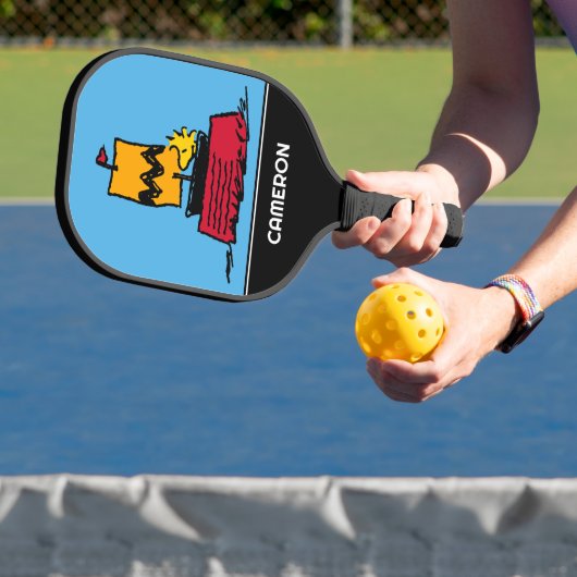 Peanuts | Woodstock Snoopy Dish Zeilboot Pickleball Paddle (Insitu)