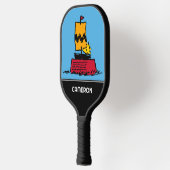 Peanuts | Woodstock Snoopy Dish Zeilboot Pickleball Paddle (Links)