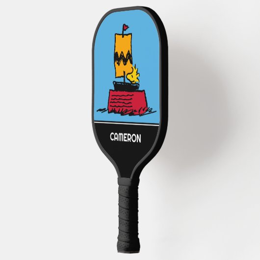 Peanuts | Woodstock Snoopy Dish Zeilboot Pickleball Paddle (Links)