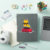 Peanuts | Woodstock Snoopy Dish Zeilboot Sticker (iPad Cover)