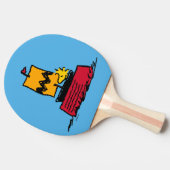Peanuts | Woodstock Snoopy Dish Zeilboot Tafeltennisbatje (Zijkant)