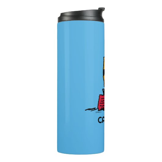 Peanuts | Woodstock Snoopy Dish Zeilboot Thermosbeker (Gedraaid links)