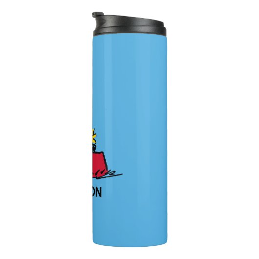 Peanuts | Woodstock Snoopy Dish Zeilboot Thermosbeker (Geroteerd rechts)